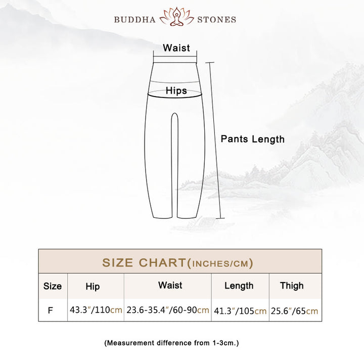 Buddha Stonesラウンド幾何学模様ゆったりカジュアルハーレムパンツハイウエストレディースヨガパンツ - image 6
