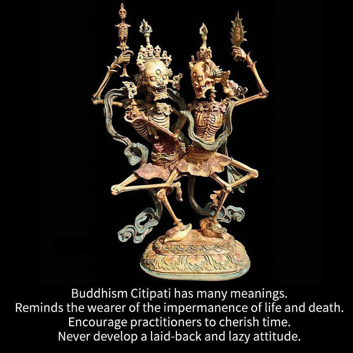 Buddha Stonesチベット 屍の王 森 デザイン Tシャツ - image 7