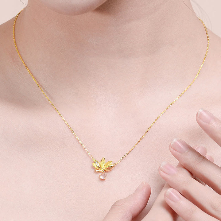 Buddha Stones925 スターリングシルバー 蓮 邪悪な霊を遠ざける ネックレス ペンダント - image 5