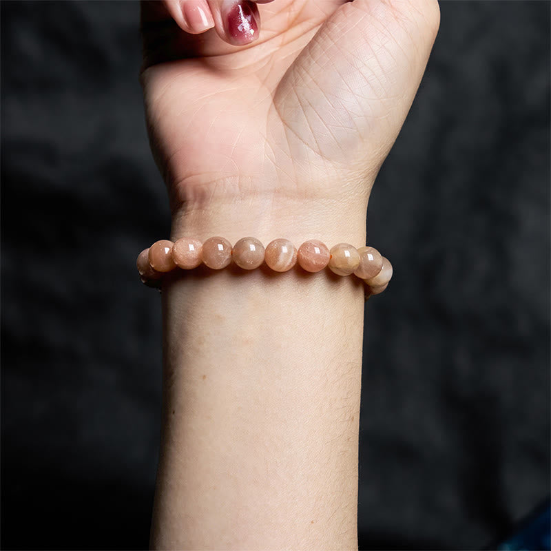 Buddha Stonesサンストーンポジティブブレスレット