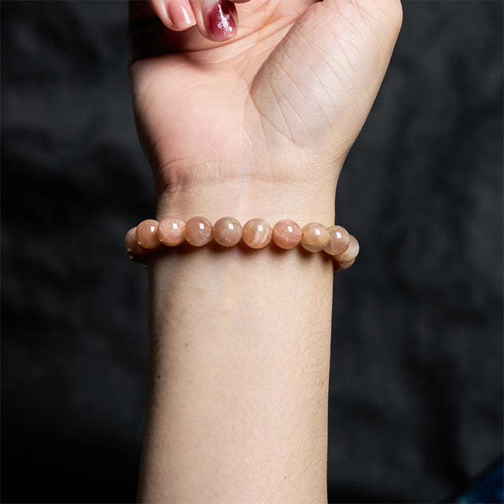 Buddha Stonesサンストーンポジティブブレスレット