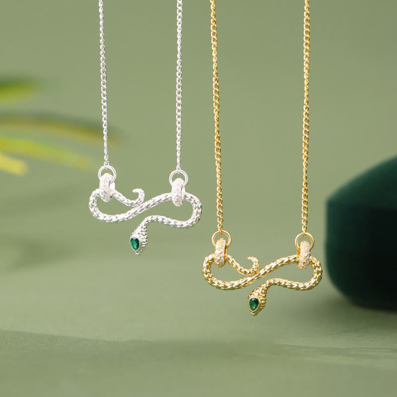 Buddha Stones999 スターリングシルバー 蛇年 とぐろを巻く蛇