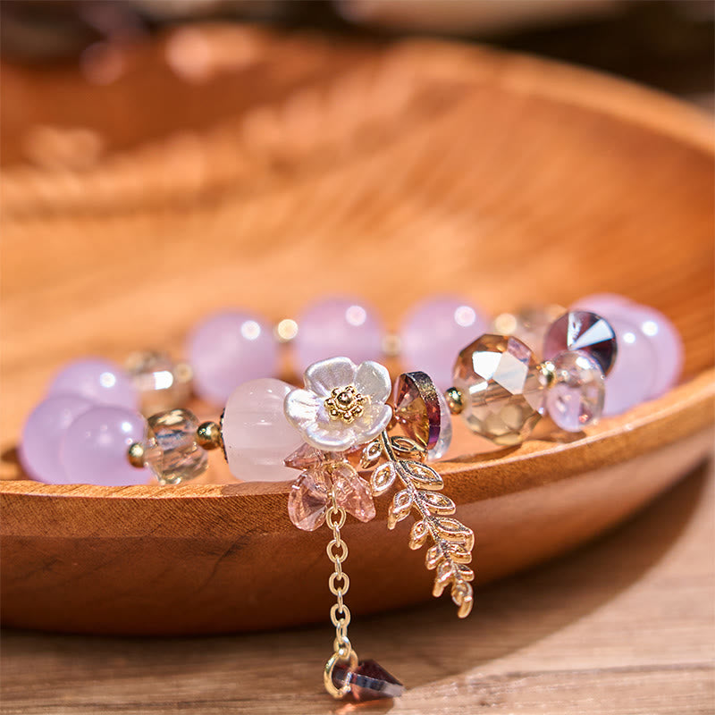 Buddha Stonesブルークリスタル アメジスト サンストーン グリーンアベンチュリン ヒーリングブレスレット