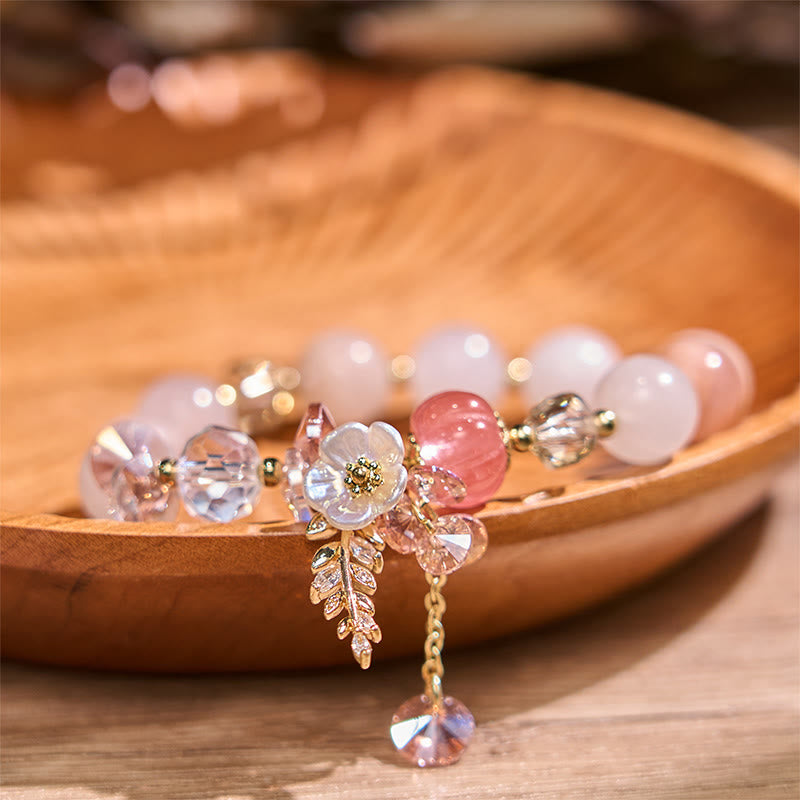 Buddha Stonesブルークリスタル アメジスト サンストーン グリーンアベンチュリン ヒーリングブレスレット