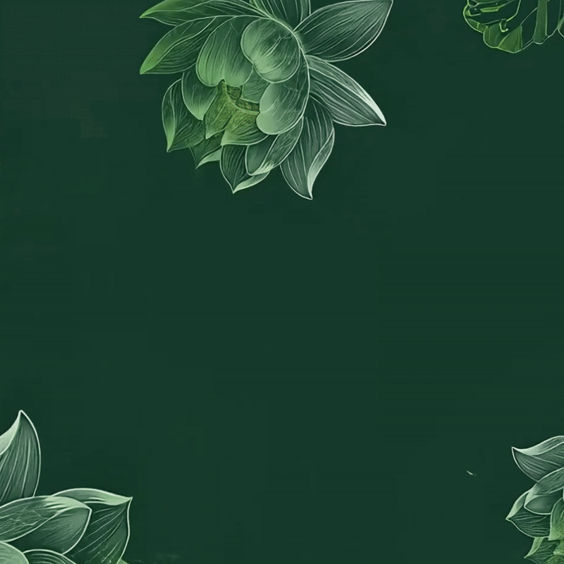 Buddha Stonesダークグリーン 蓮の花 葉 プリント ジム フィットネス レギンス レディース ヨガパンツ - image 2