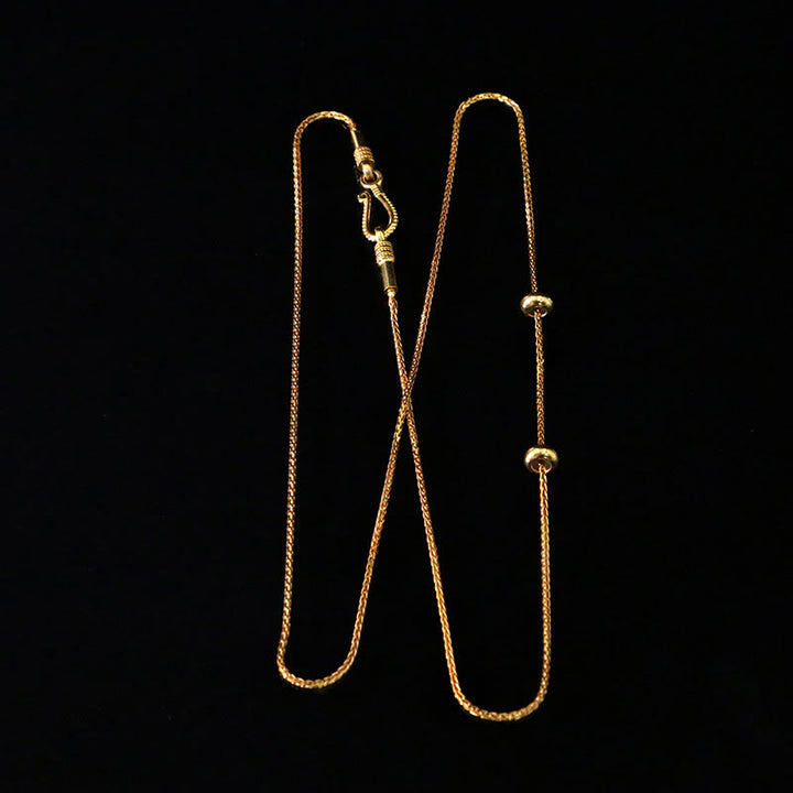 Buddha Stones925 スターリングシルバー チベット イエロー ジャンバラ 富の神 ジビーズオーム・マニ・パドメ・フム幸福のネックレスペンダント - image 15