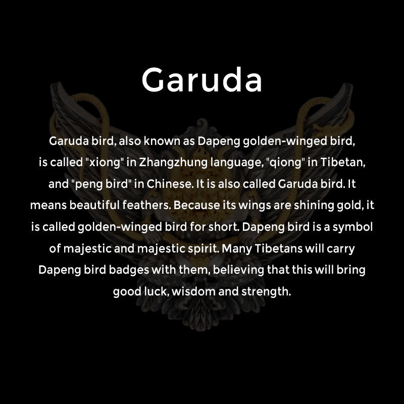 Buddha Stones925 スターリングシルバー チベット ガルーダ 鳥 龍 蛇 知恵 ネックレス ペンダント - image 9