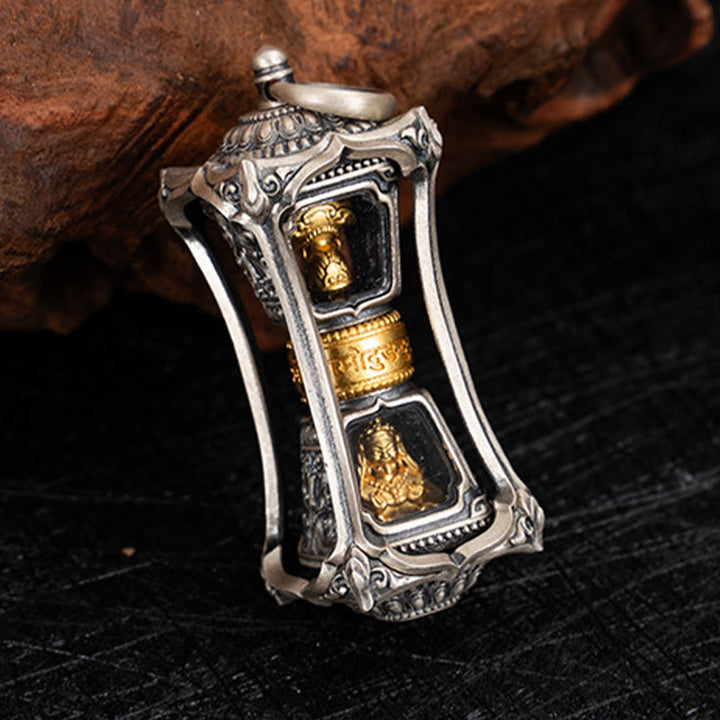 Buddha Stones925 スターリングシルバー チベット ザキラム 富の女神 祝福のネックレス ペンダント