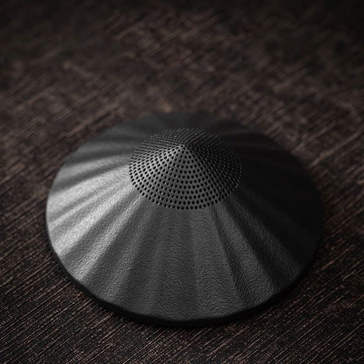 Buddha Stones小さな禅僧帽子ストレーナー 陶器製 ティーアクセサリー 置物 室内装飾