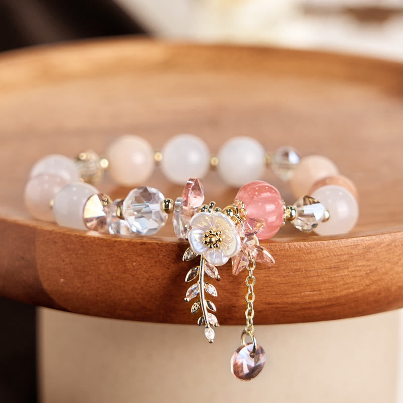 Buddha Stonesブルークリスタル アメジスト サンストーン グリーンアベンチュリン ヒーリングブレスレット