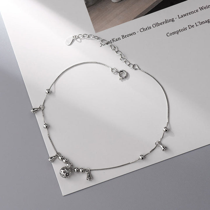 Buddha Stones925 スターリングシルバー アンティークベル プロテクション アンクレット - image 6