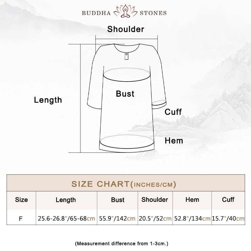Buddha Stonesカジュアル ハーフスリーブ ラミー リネン コットン Tシャツ