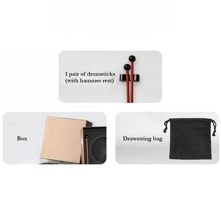 Buddha Stonesスチールタンドラム サウンドヒーリング ヨガ 瞑想 ドラムキット 8音 6インチ 打楽器