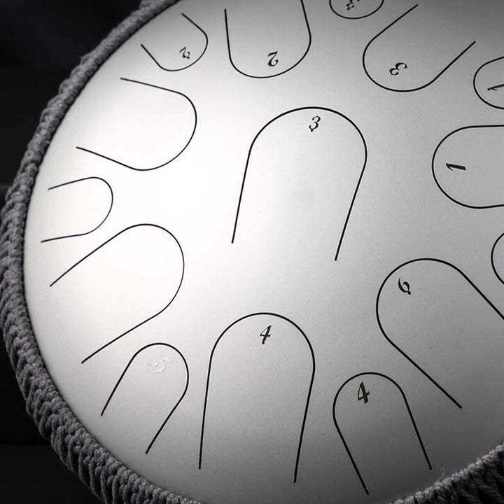 Buddha Stonesスチールタンドラム サウンドヒーリング マインドフルネス瞑想 ドラムキット 15音 14インチ 打楽器