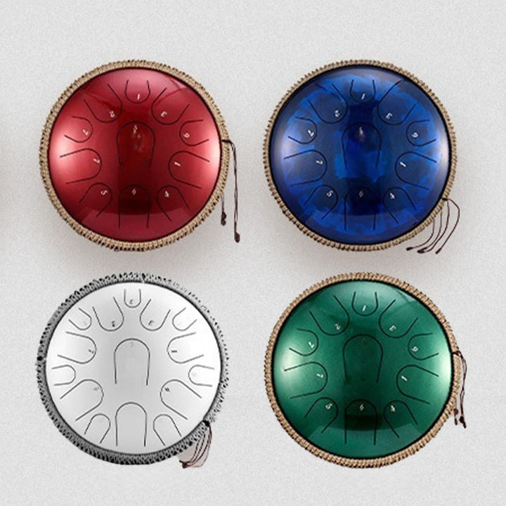 Buddha Stonesスチールタンドラム サウンドヒーリング マインドフルネス瞑想 ドラムキット 15音 14インチ 打楽器