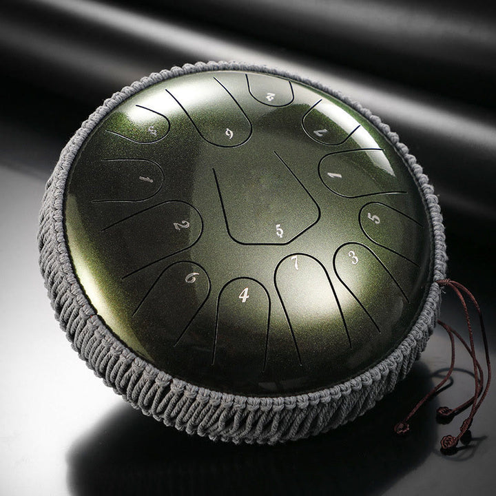 Buddha Stonesスチールタンドラム サウンドヒーリング瞑想ドラムキット 13ノート 12インチ 打楽器