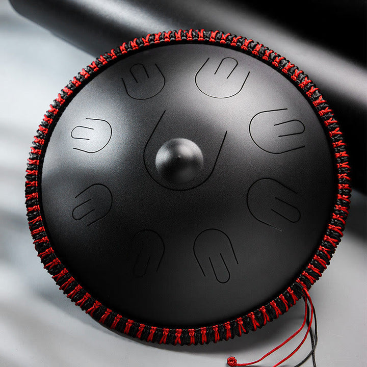 Buddha Stonesスチールタンドラム サウンドヒーリング ヨガ 瞑想キット 9音 15インチ ハンドパン楽器