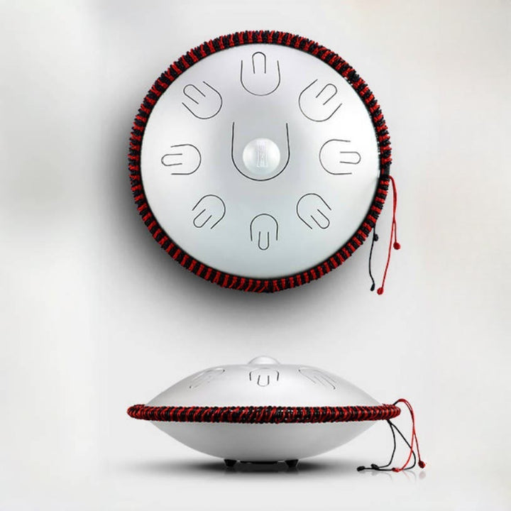 Buddha Stonesスチールタンドラム サウンドヒーリング ヨガ 瞑想キット 9音 15インチ ハンドパン楽器