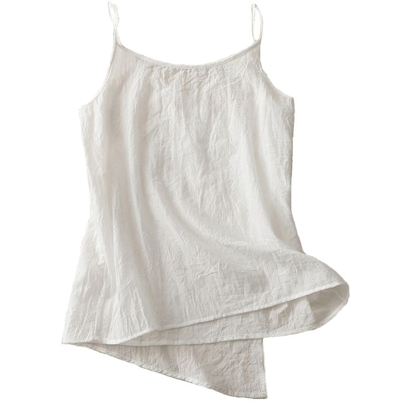 Buddha Stonesヴィンテージ サイドレースアップ スプライシングレース Vネック ノースリーブ レディース ベスト - image 8