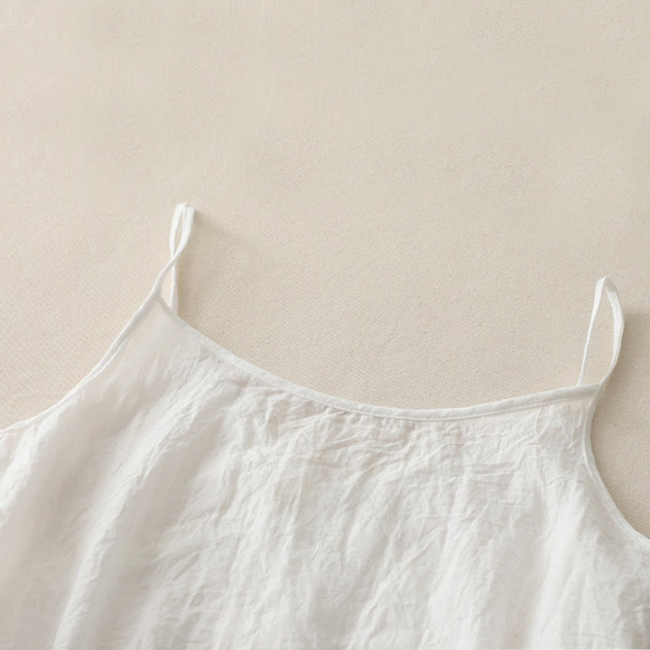 Buddha Stonesヴィンテージ サイドレースアップ スプライシングレース Vネック ノースリーブ レディース ベスト - image 6