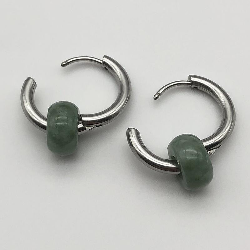 Buddha Stonesチタン鋼強化イヤリング