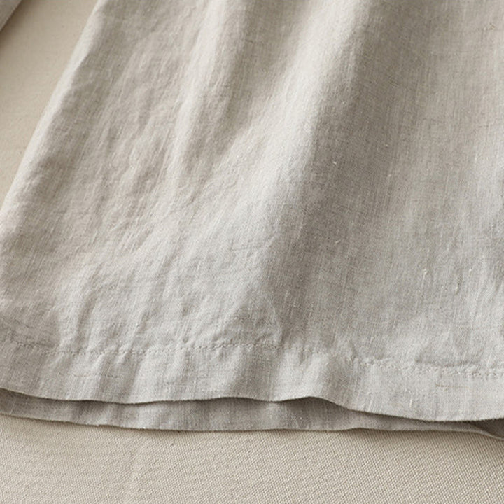 Buddha Stonesカジュアル カラーブロック ドローストリング レディース コットン ワイドレッグパンツ ポケット付き - image 21