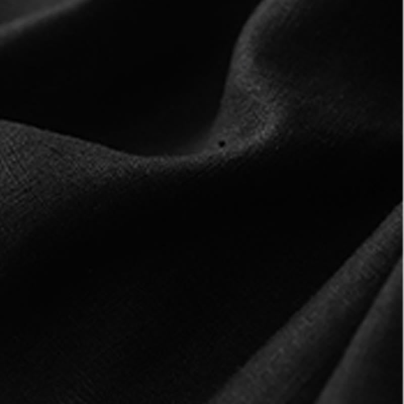 Buddha Stones夏 カジュアル プリーツ 無地 コットン リネン レディース ショートパンツ ポケット付き - image 25