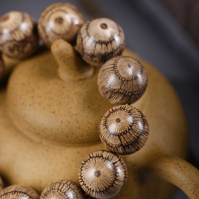 Buddha Stonesグネトゥムウッドビーズ保護ブレスレット - image 3