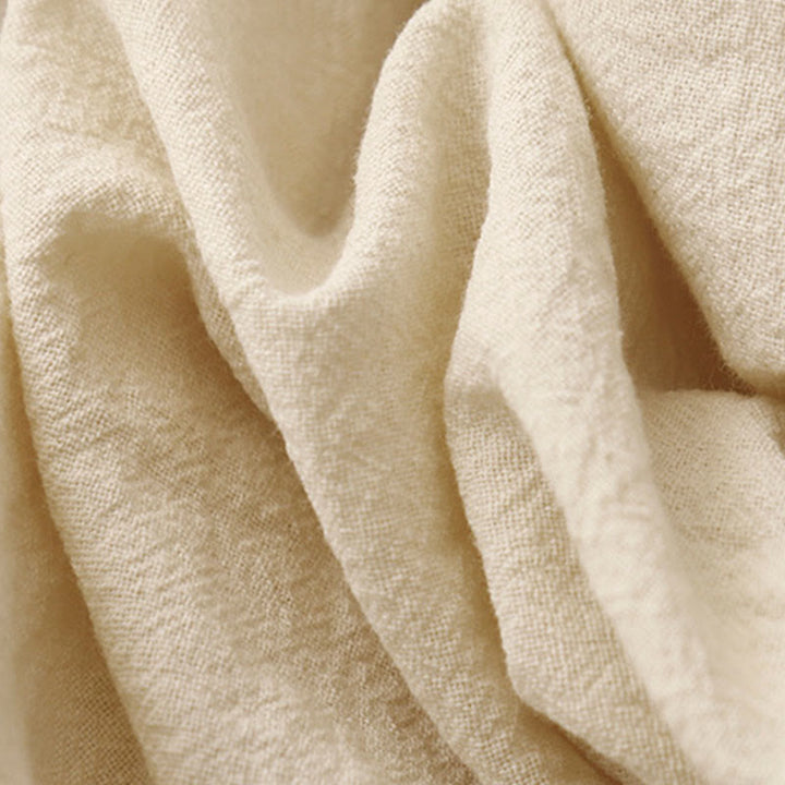 Buddha Stonesカジュアル サイドスリットデザイン コットン レディース ワイドレッグ 7-8丈パンツ ポケット付き - image 7