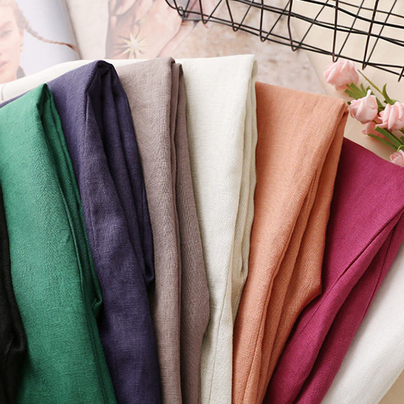 Buddha Stonesカジュアル ハイウエスト レースアップ ワイドレッグパンツ ポケット付き - image 1