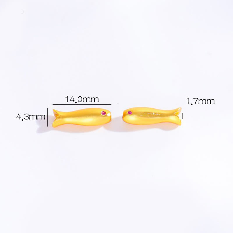 Buddha Stones銅製幸運鯉ロープブレスレット - image 8