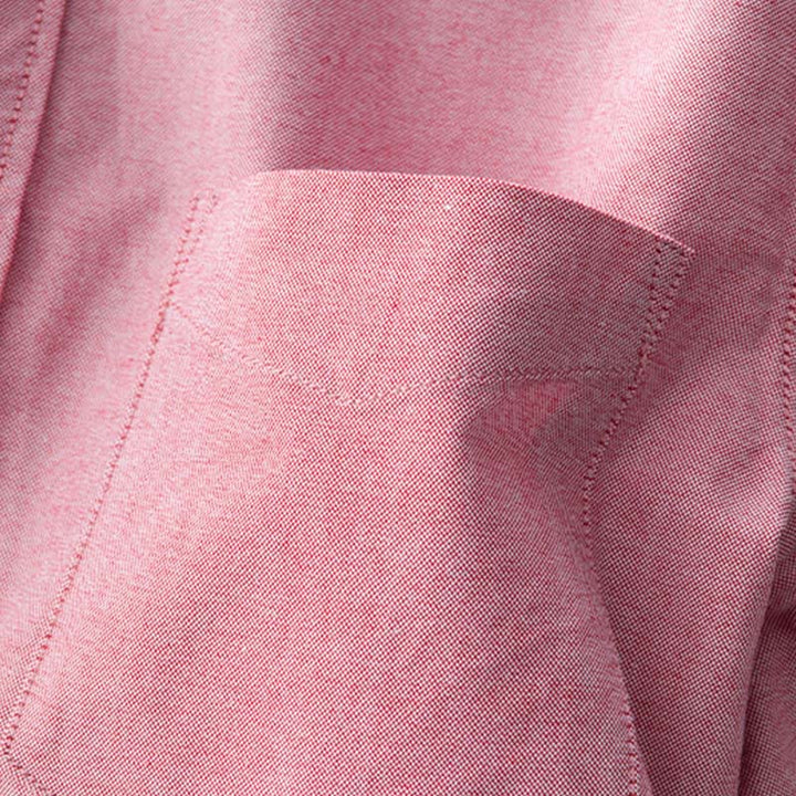 Buddha Stones無地長袖ボタンダウンデザインメンズコットンシャツ - image 22