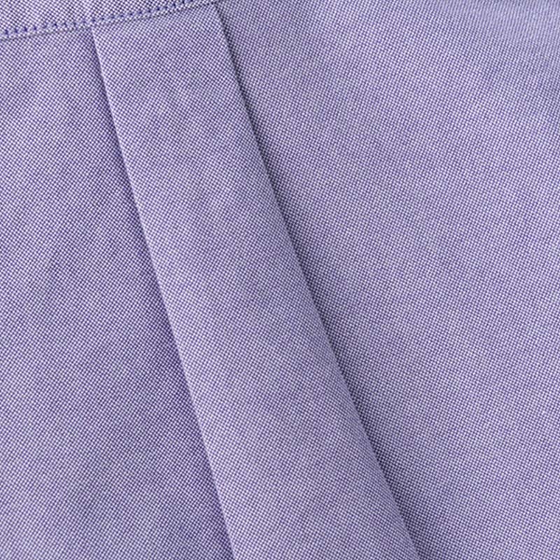 Buddha Stones無地長袖ボタンダウンデザインメンズコットンシャツ - image 10