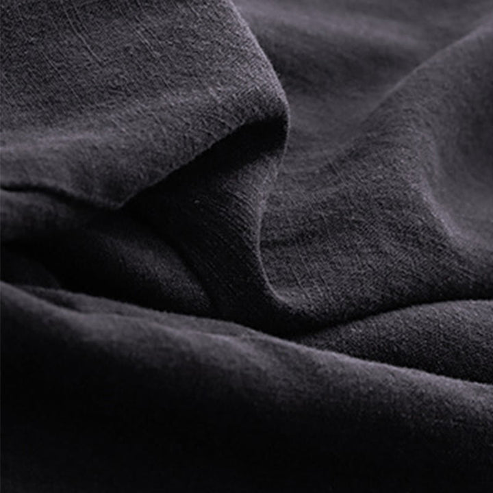 Buddha Stones無地コットン レディース ワイドレッグパンツ ポケット付き - image 24