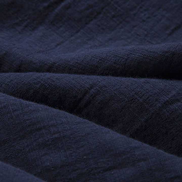 Buddha Stones無地 カジュアル フロッグボタン メンズ シャツ 衣類 - image 19