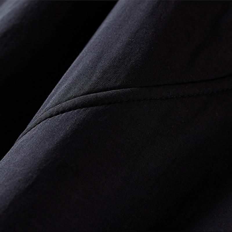 Buddha Stones無地コットンパッド入りレディースハーレムコットン厚手パンツ(ポケット付き) - image 28