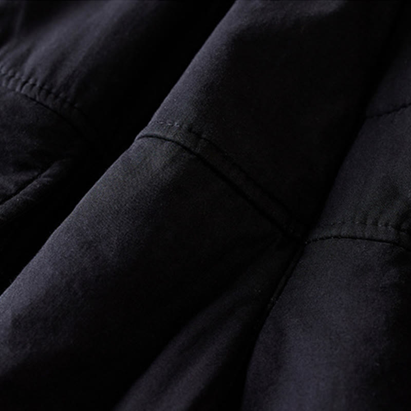 Buddha Stones無地コットンパッド入りレディースハーレムコットン厚手パンツ(ポケット付き) - image 24