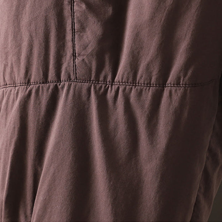 Buddha Stones無地 暖かい コットンパッド レディース ハーレム コットンパンツ ポケット付き - image 10