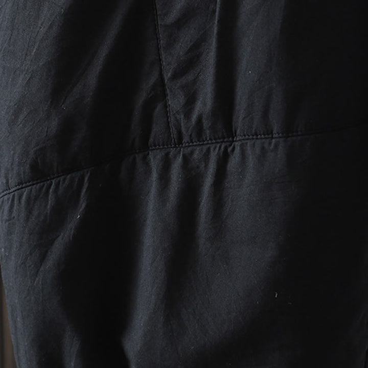 Buddha Stones無地 暖かい コットンパッド レディース ハーレム コットンパンツ ポケット付き - image 13