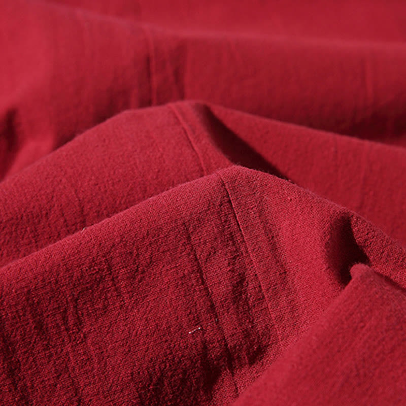 Buddha Stones白鶴 吉祥雲 刺繍 七分袖 メンズ着物 - image 12