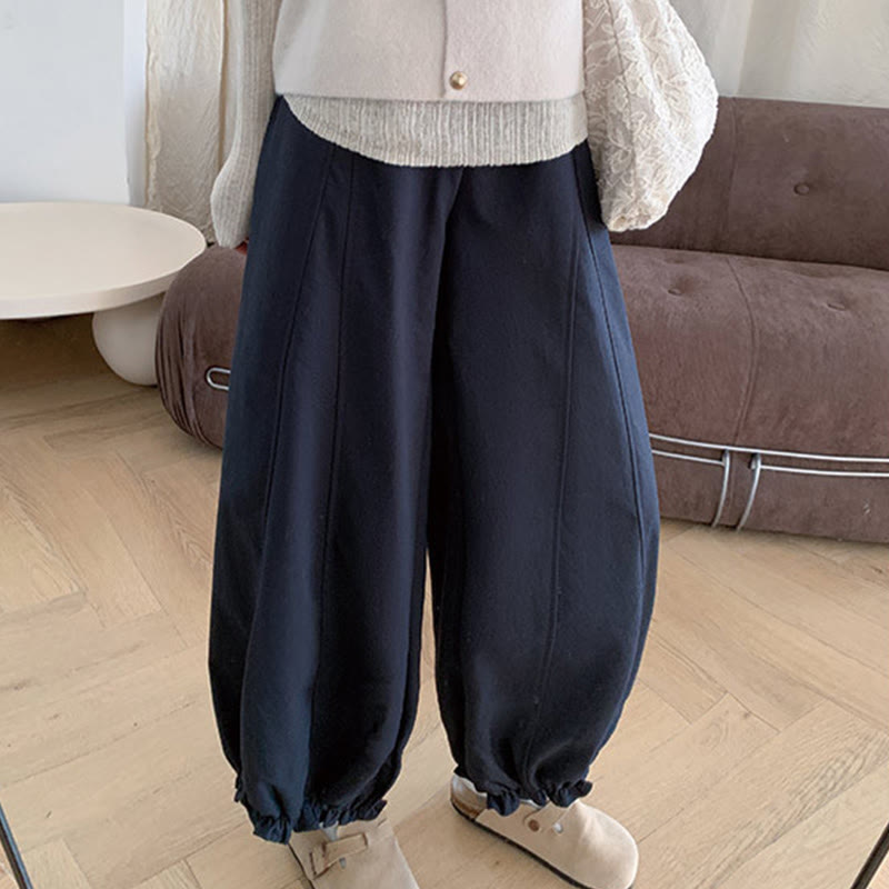Buddha Stones無地 ドローストリング レディース バドパンツ ポケット付き - スティールブルー - US6、 UK/AU10、 EU38 (XL) - image 10