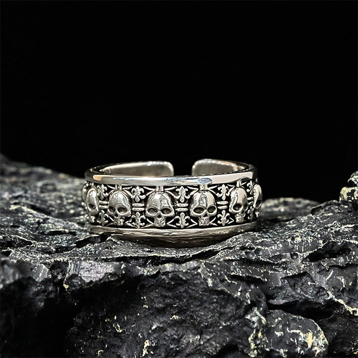 Buddha Stonesの森の王 銅の頭蓋骨 新たな始まりの指輪 - image 2