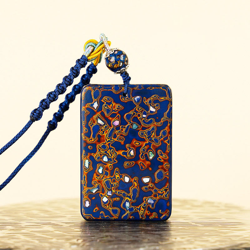 Buddha Stones手作り漆工芸 白檀 守護ペンダントネックレス - image 19