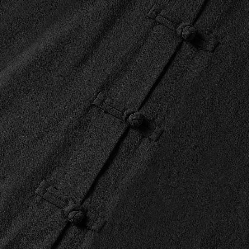 Buddha Stonesエスニック フロッグボタン 長袖 スタンドカラー レディース コットンシャツ ポケット付き - image 19