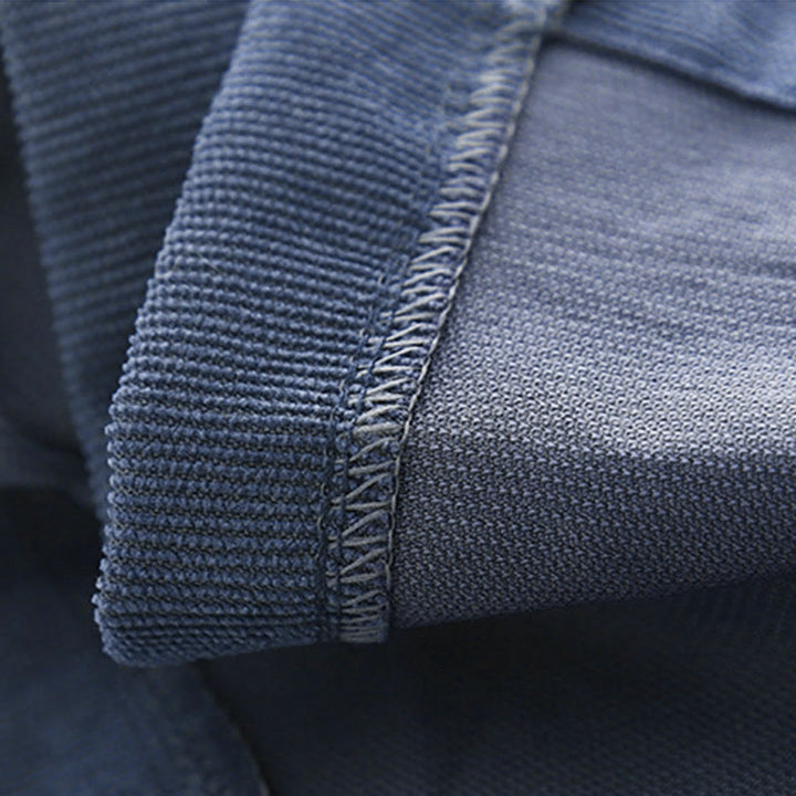 Buddha Stones秋 プレーンボタンデザイン 長袖 コーデュロイ ミディドレス ポケット付き - image 10