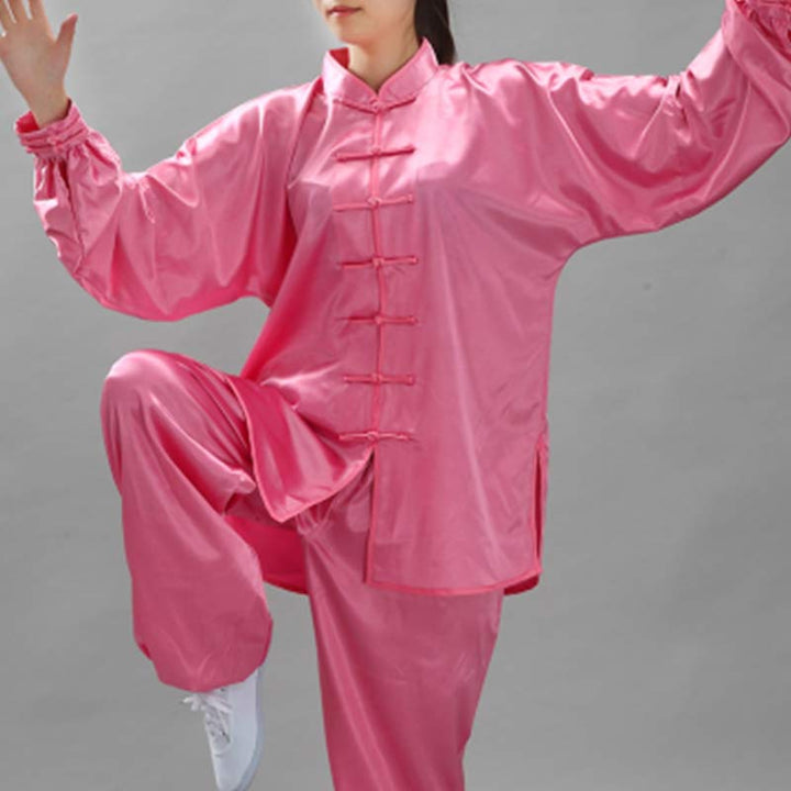 Buddha Stonesシンプルな柄 瞑想 祈り スピリチュアル 禅 太極拳 気功 練習 ユニセックス 服セット - image 21