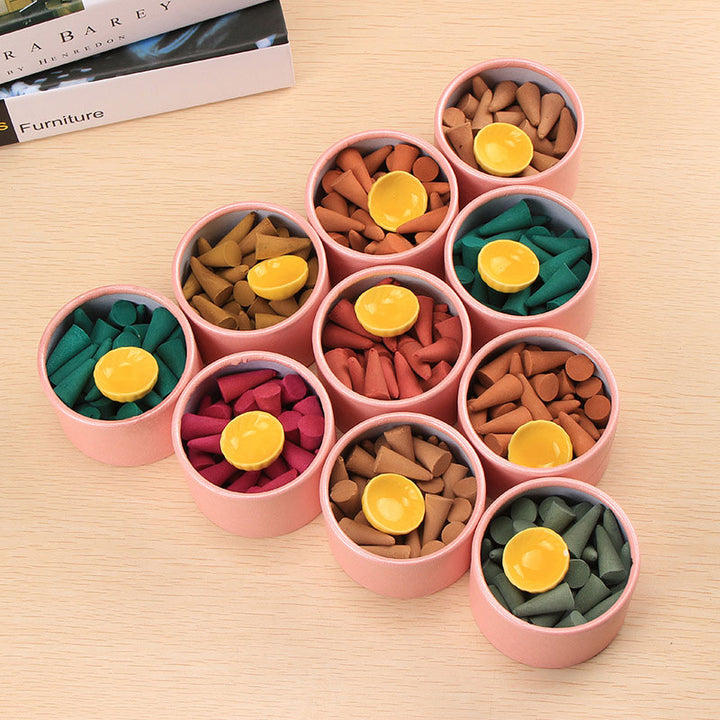 Buddha Stonesチベットの香りの塔お香コーン