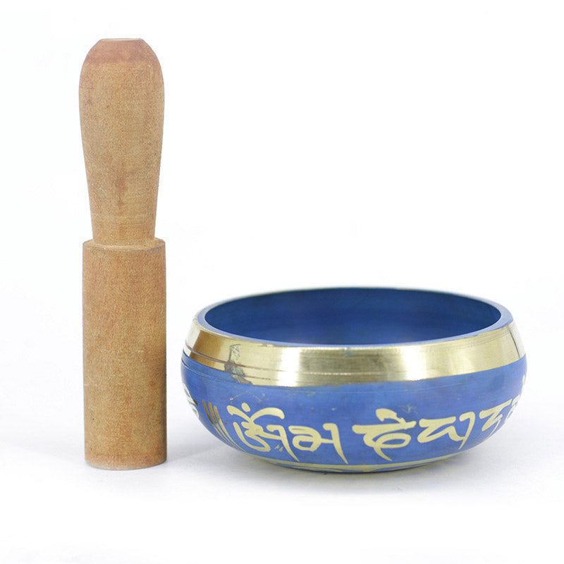 Buddha Stonesチベットサウンドボウル手作りリラクゼーション瞑想祈りシンギングボウルセット