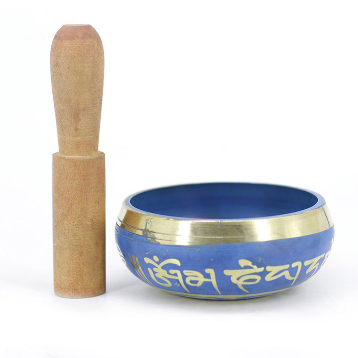 Buddha Stonesチベットサウンドボウル手作りリラクゼーション瞑想祈りシンギングボウルセット