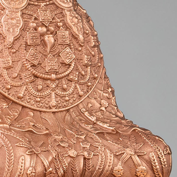 釈迦牟尼仏像慈悲の手作り銅像装飾